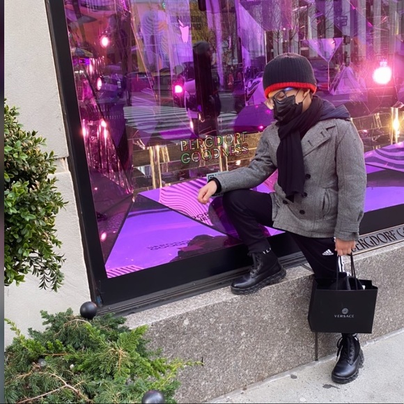 💯authentic❤️versace boot made in italy 🇮🇹 - Picture 3 of 17